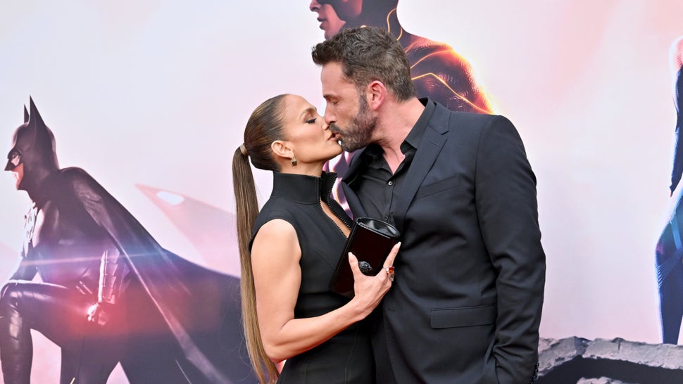 Jennifer Lopez and Ben Affleck have date night at The Flash Premiere 