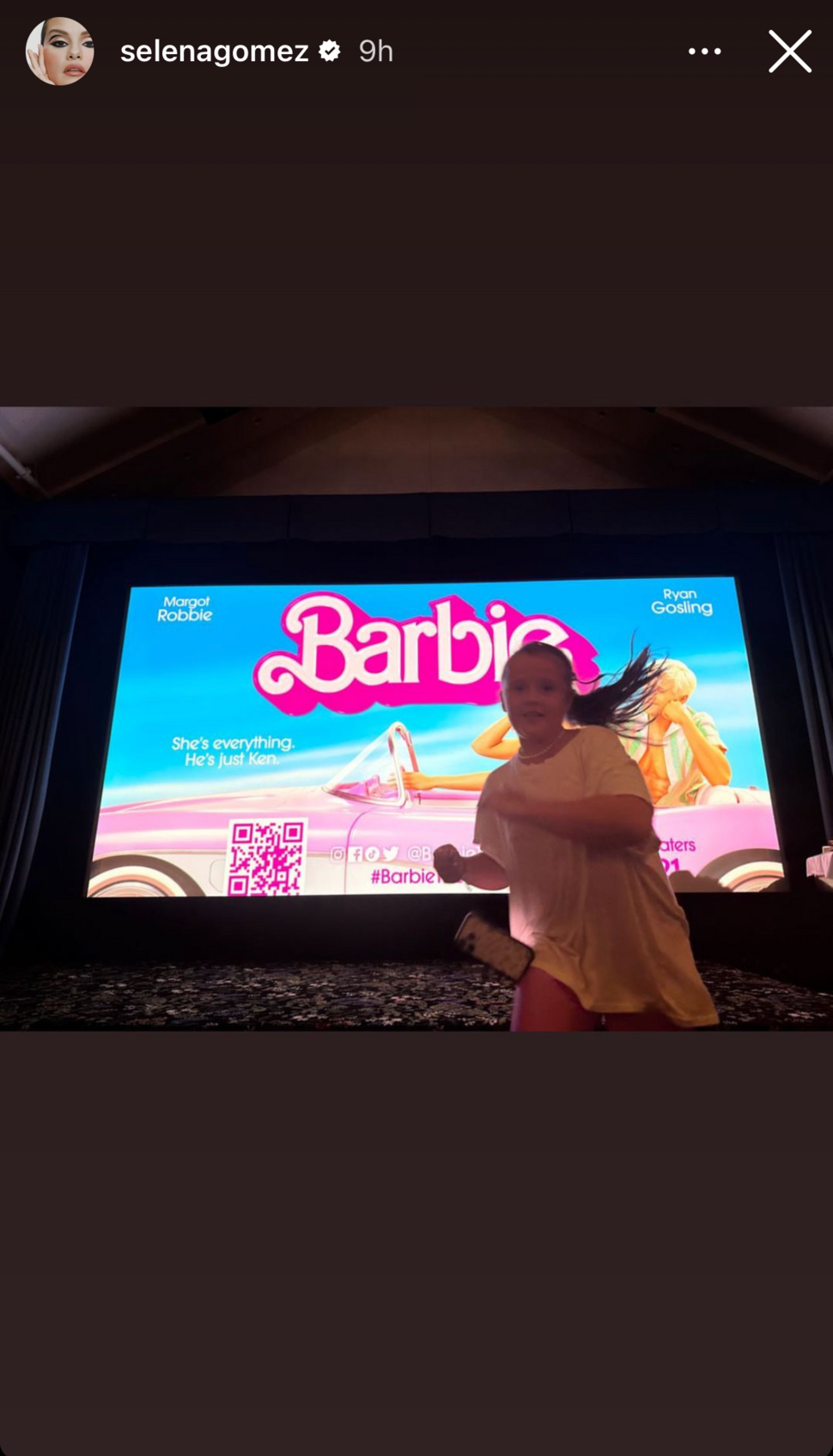 Selena Gomez Ends Birthday with 'Barbie' Screening