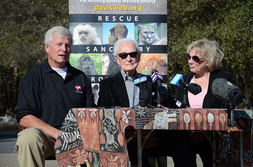 Bob Barker and Nancy Burnet