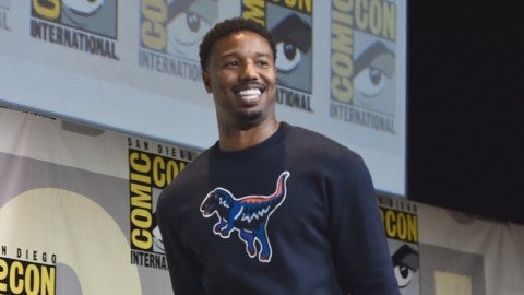 Newly Revealed '#BlackPanther' Behind The Scenes Photo Of #MichaelBJordan  Receiving His #Scarificatio…