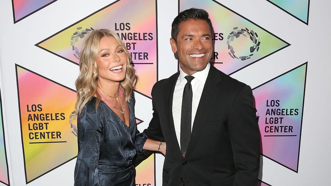 Kelly Ripa Jokingly Asks Husband Mark Consuelos If She Can Get a Breast  Augmentation | Entertainment Tonight