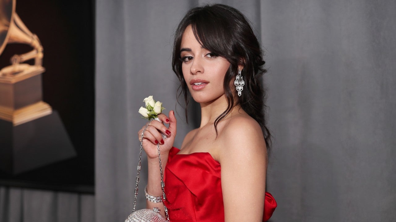 Camila Cabello Is Red Hot in Body-Hugging Gown at the 2018 GRAMMY Awards |  kare11.com