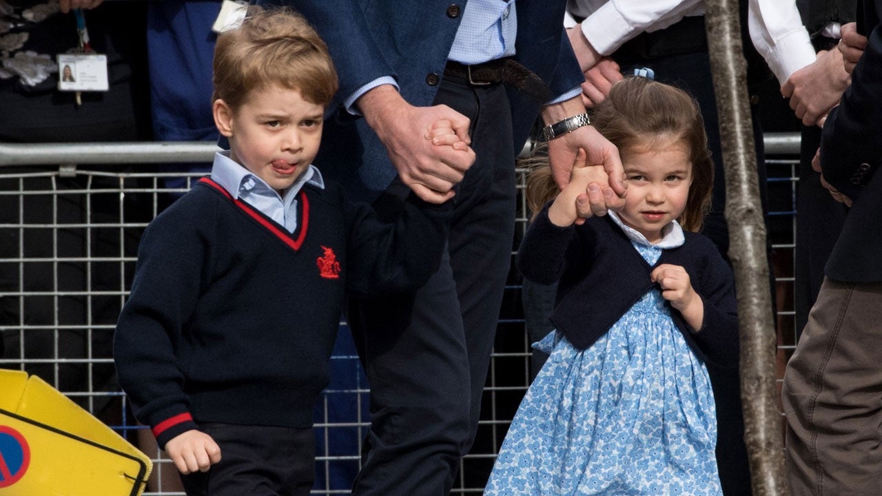 Prince George and Princess Charlotte will walk down the aisle when