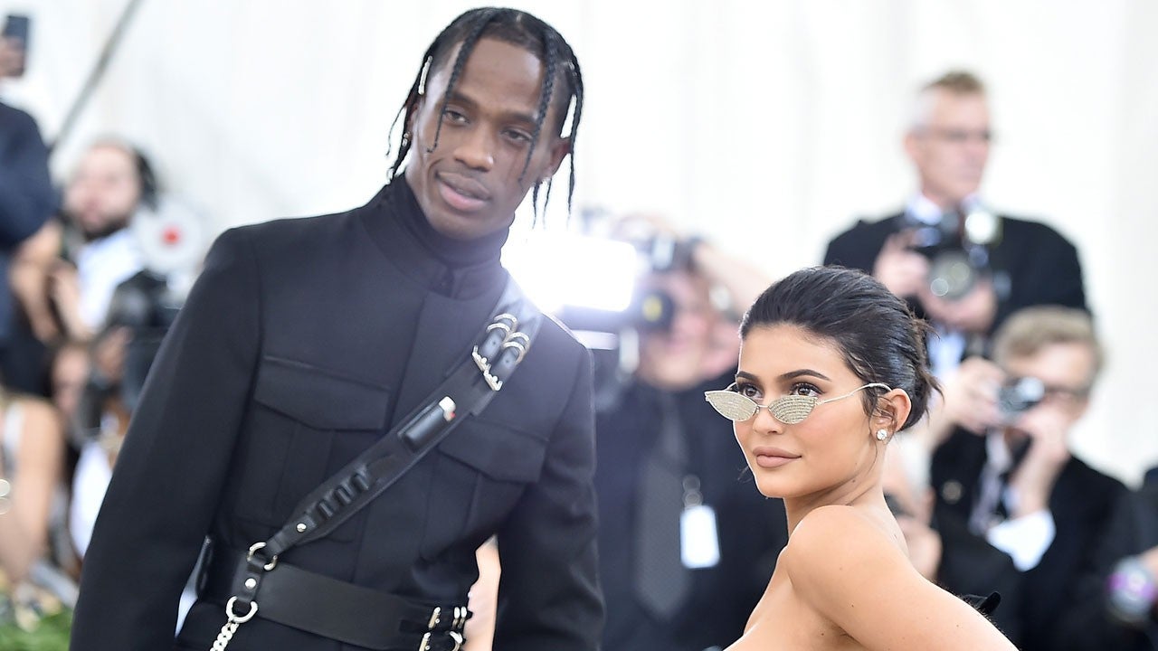 Kylie Jenner Calls Travis Scott Her 'Hubby' After He Showers Her With  Flowers