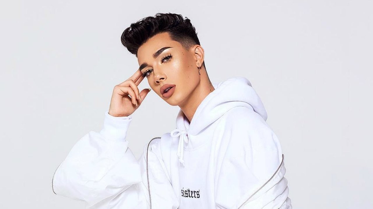 james charles cropped hoodie