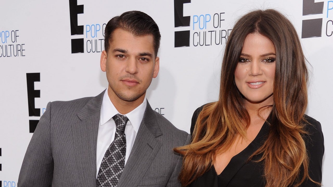 Khloe Kardashian looks stressed amid brother Rob's drama