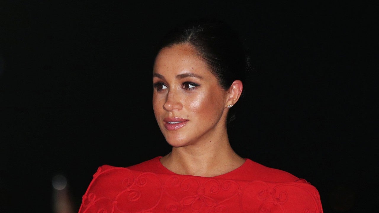 Meghan Markle Rocks Red Cape Dress on Royal Tour of Morocco With Prince  Harry | wkyc.com