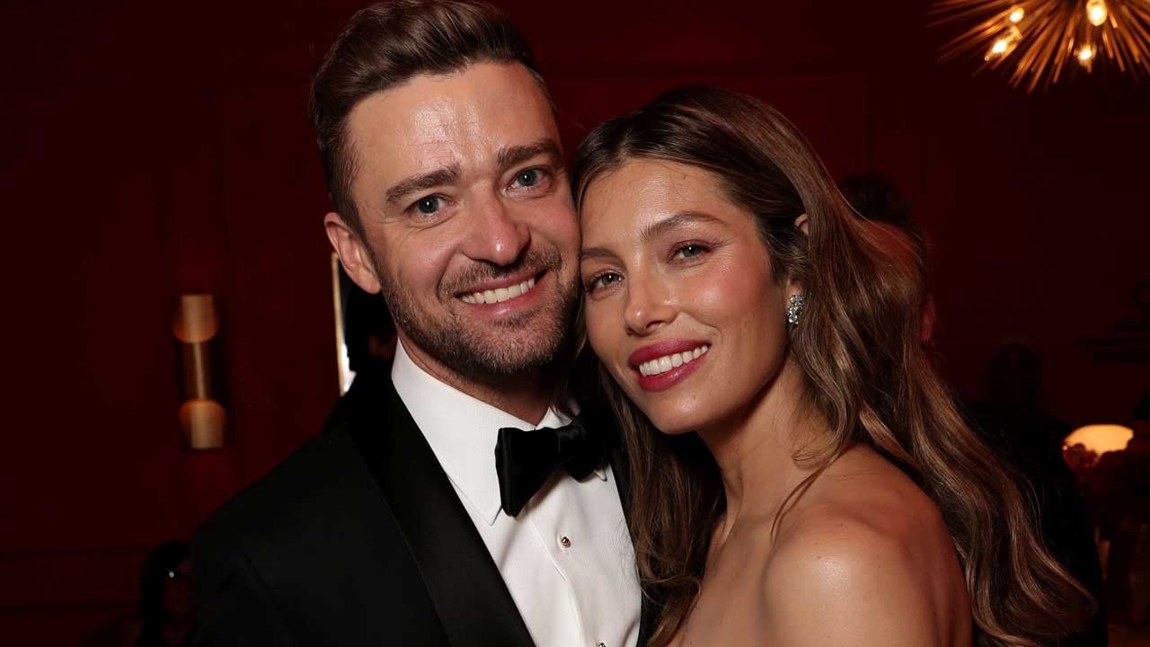 Justin Timberlake receives sweet tribute from Jessica Biel on Father's Day:  'You're the world