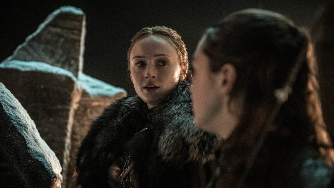 Sophie Turner & Maisie Williams Arrive for Their 'Game of Thrones