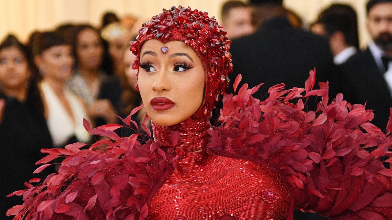 Cardi B's Red-Bottom Nails Are Business On Top & Party Underneath