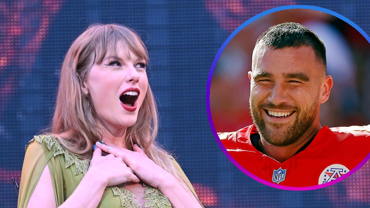 Taylor Swift Beams When Travis Kelce Appears to Surprise Her at Dublin Eras Show: See the Moment