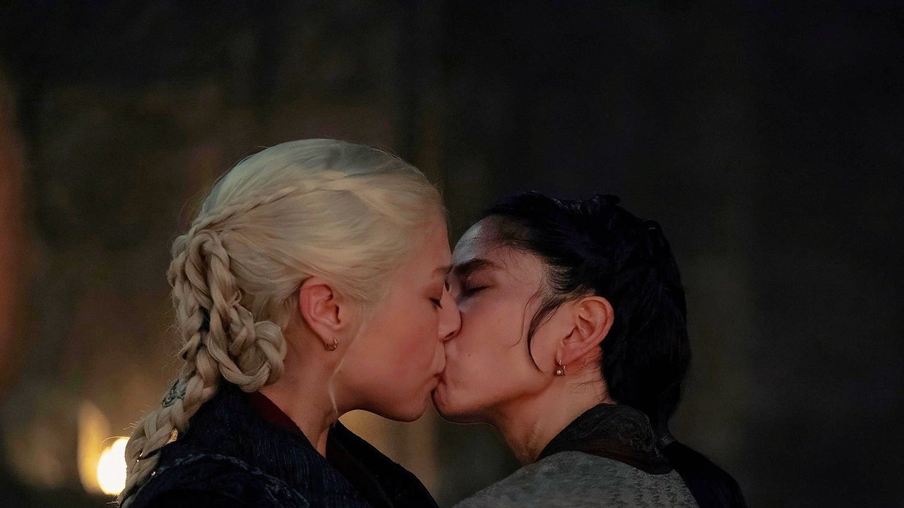 'House of the Dragon' Star Reveals Rhaenyra and Mysaria Kiss Was Unscripted