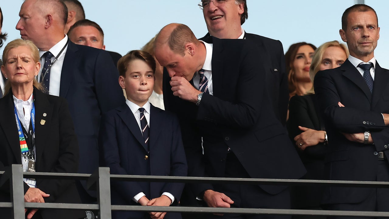 New Photo - Prince William and Prince George Attend Euro Final as Kate Middleton and Princess Charlotte Hit Up Wimbledon