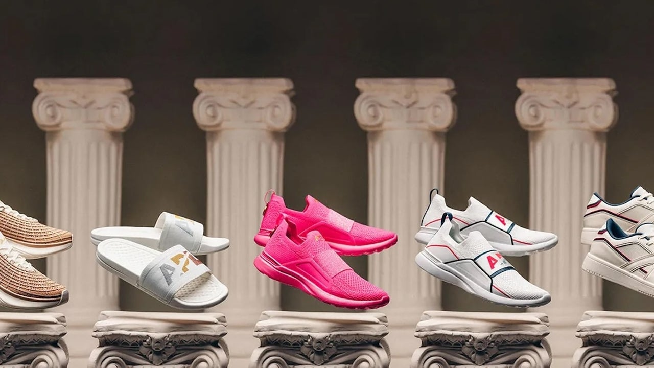 APL + Nastia Liukin Capsule Collection: Shop New Olympic-Themed Sneakers and Slides by the Gymnast