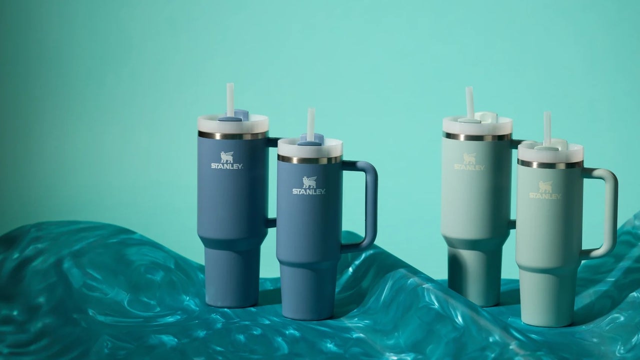 Stanley's New Tumbler Colors for Summer Just Launched — Shop Seafoam and Indigo Before They Sell Out