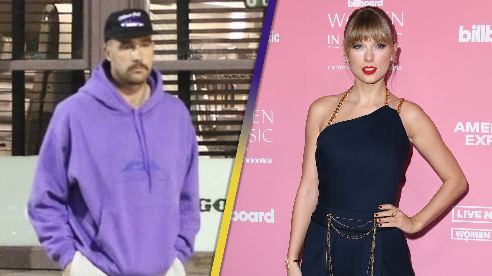 Taylor Swift's NFL Beau Travis Kelce Reveals Paps Are Camping Outside of  His House