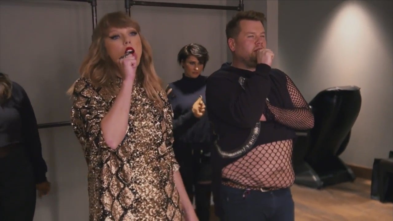James Corden Taylor Swift's Backup Dancer for a Day Watch
