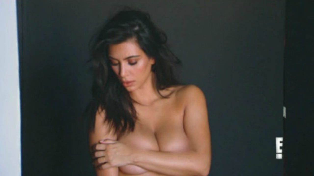 1280px x 720px - Kim Kardashian Poses Fully Nude for Photo Shoot in 'KUTWK' Premiere |  Entertainment Tonight