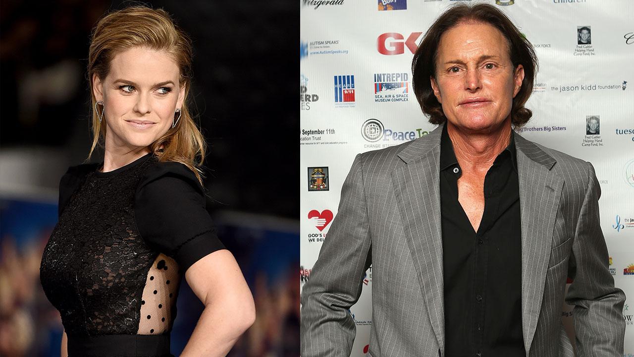Star Trek Actress Alice Eve Bruce Jenner Is Playing At Being A Woman Entertainment Tonight