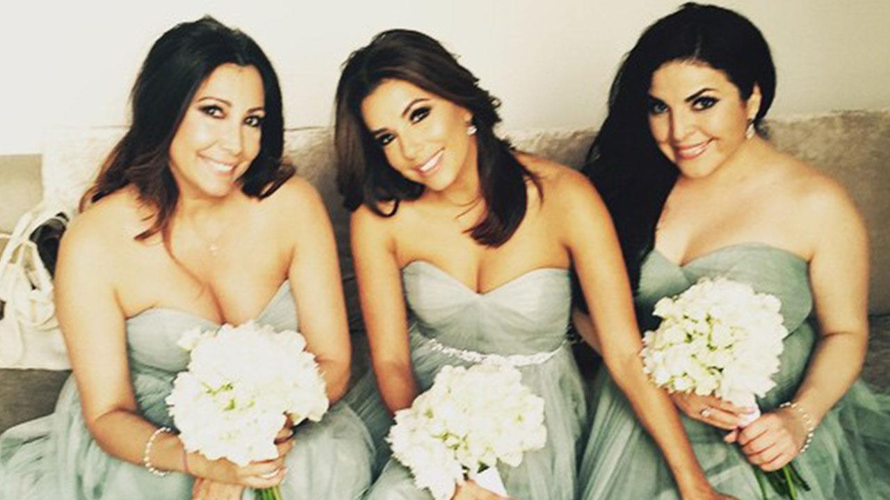 Beautiful bride Eva Longoria gushes over best friend Victoria