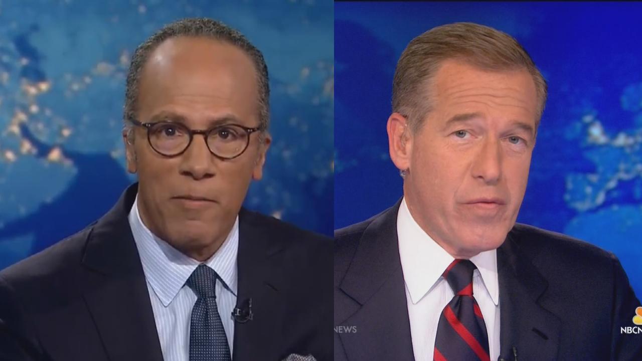 who replaced brian williams