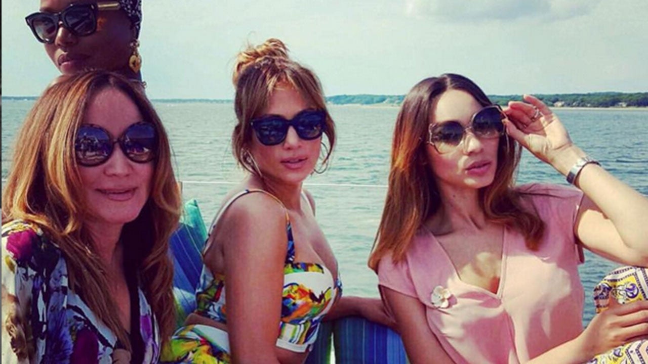 Jennifer Lopez Celebrates 46th Birthday on a Boat -- See the Cute Pics