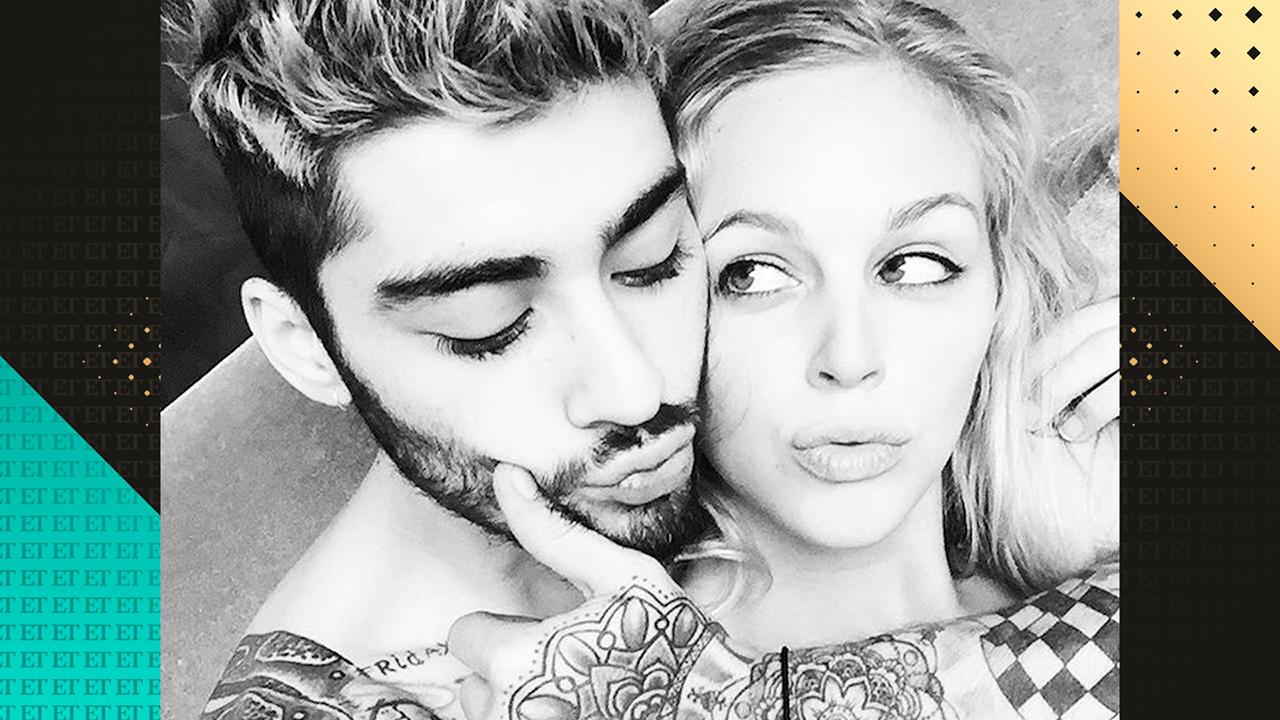 Zayn Malik Cuddles Up To Mystery Blonde Post Perrie Edwards Break Up Entertainment Tonight