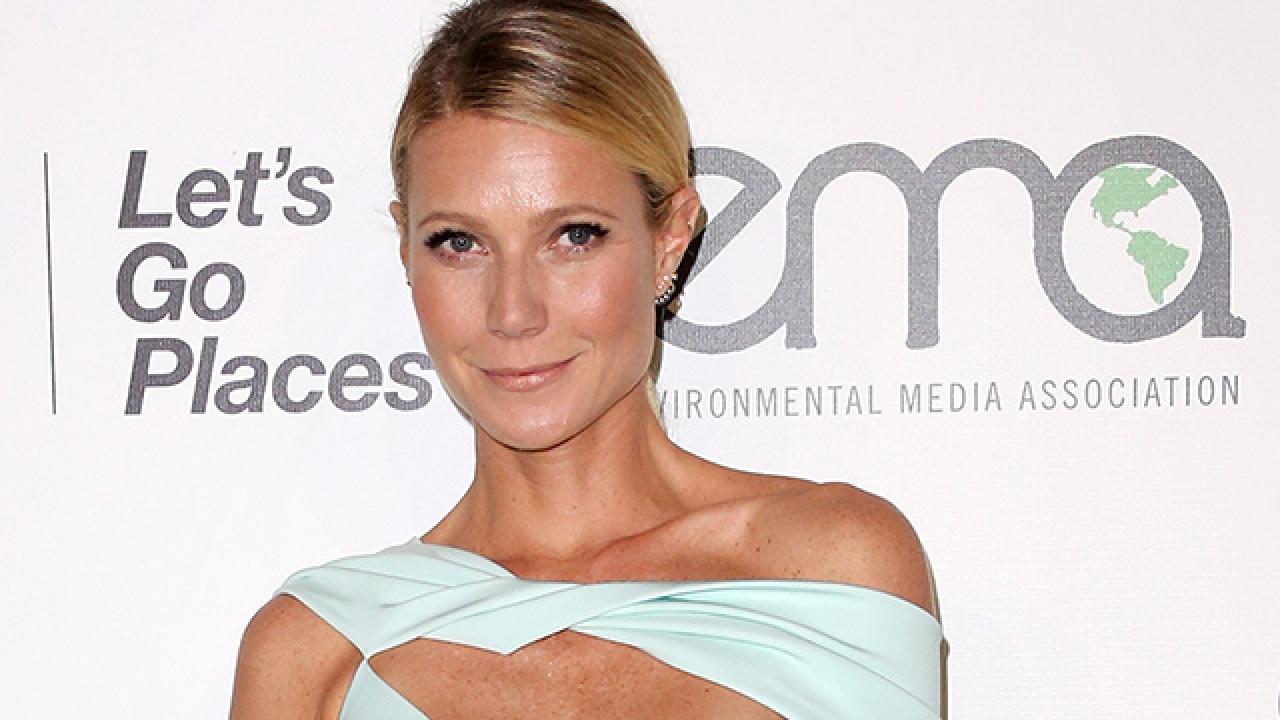 Gwyneth Paltrow Reveals Killer Abs And Cleavage In Stunning Gown At Annual Ema Awards