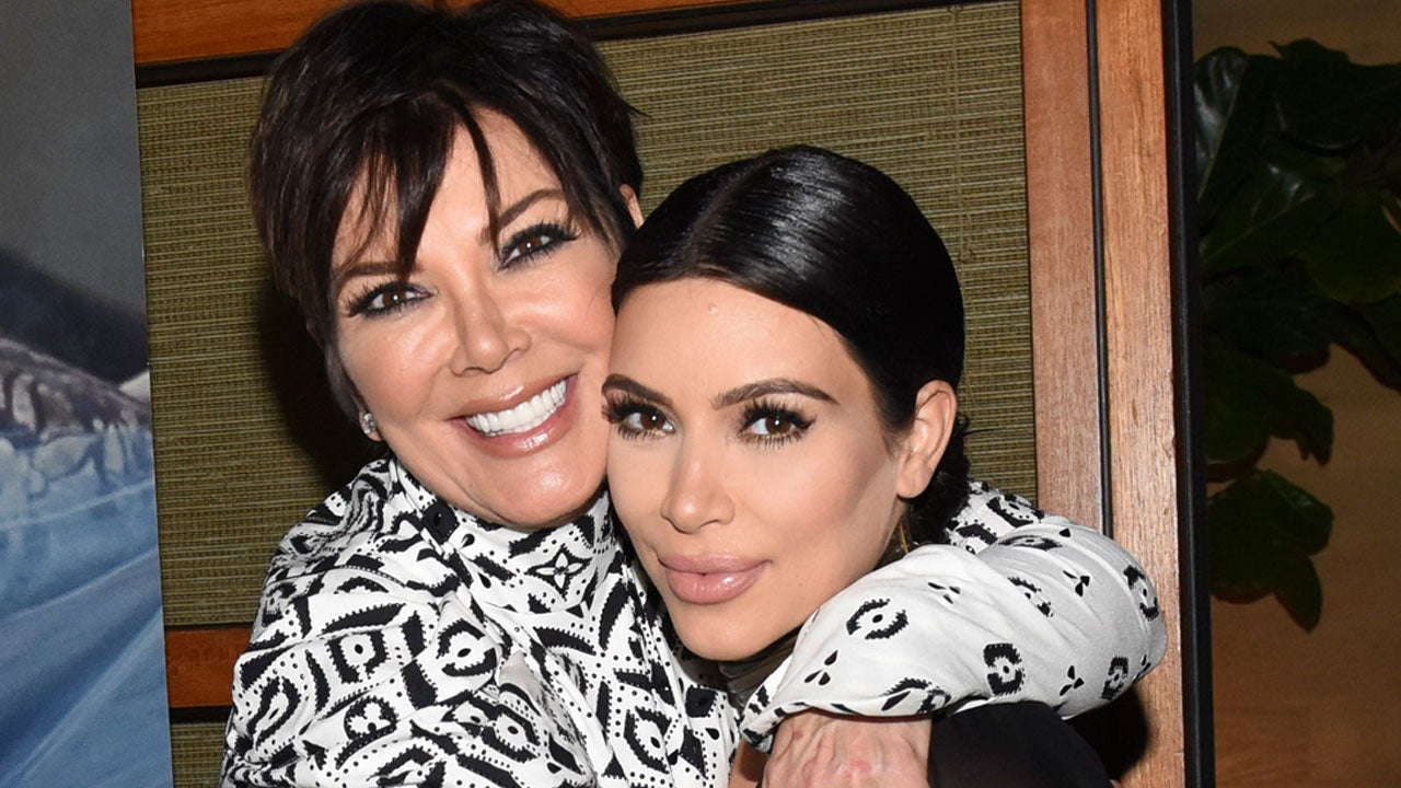 Kim Kardashians New Year S Resolution Is To Be Extra Nice To Mom Kris Jenner Entertainment