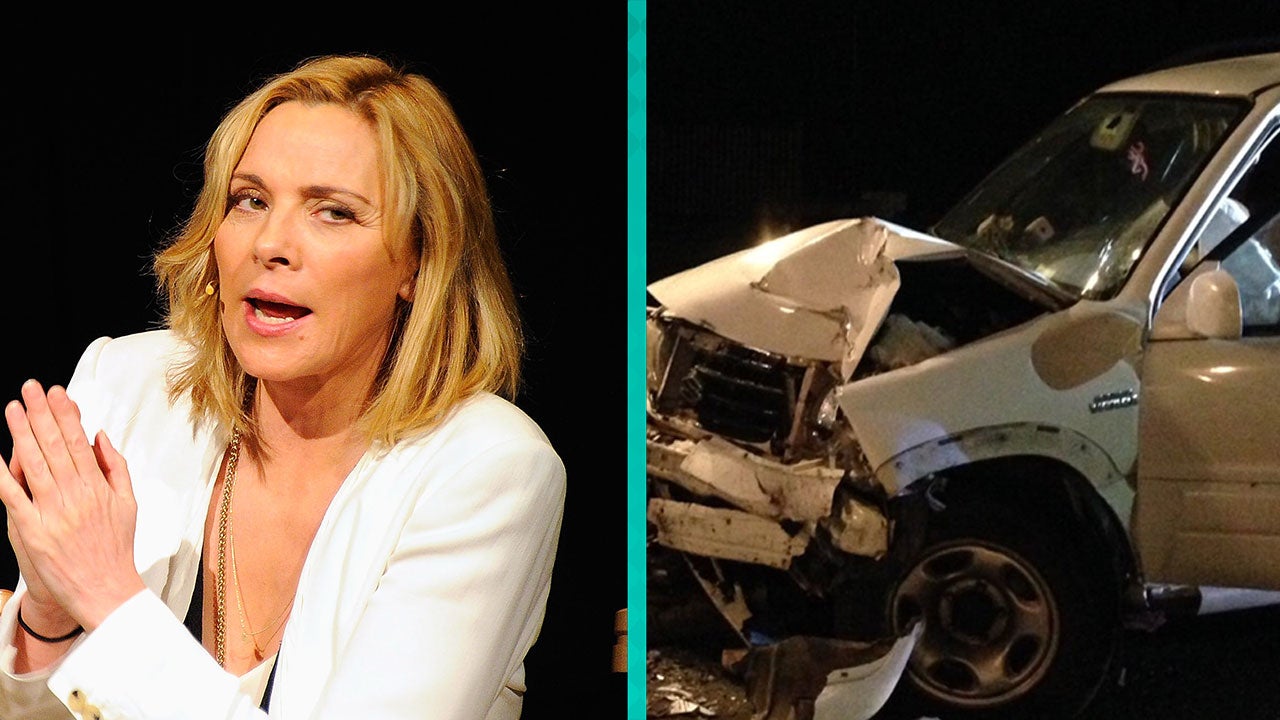Kim Cattrall Shares Shocking Photos After Teen Crashes Car Into Her House Entertainment Tonight 3659