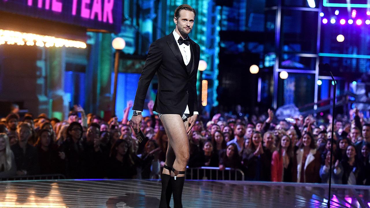 Alexander Skarsgard Presents in His Underwear, Calls Out Zac Efron at ...