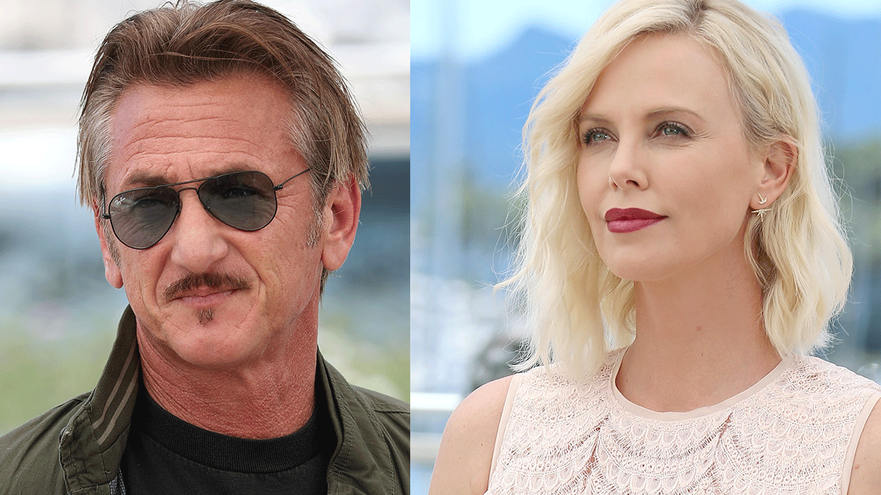 Charlize shines at Cannes while Sean Penn takes a step back