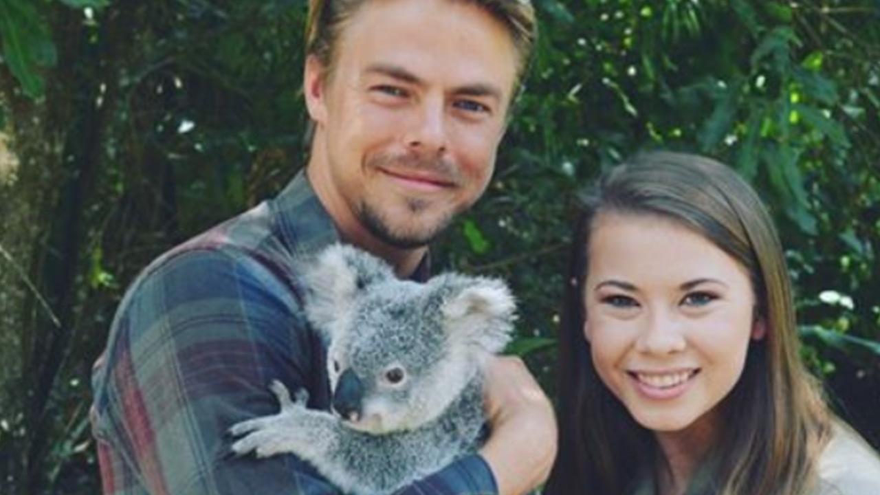 Bindi Irwin Congratulates 'dwts' Partner Derek Hough On Emmy Nom With 