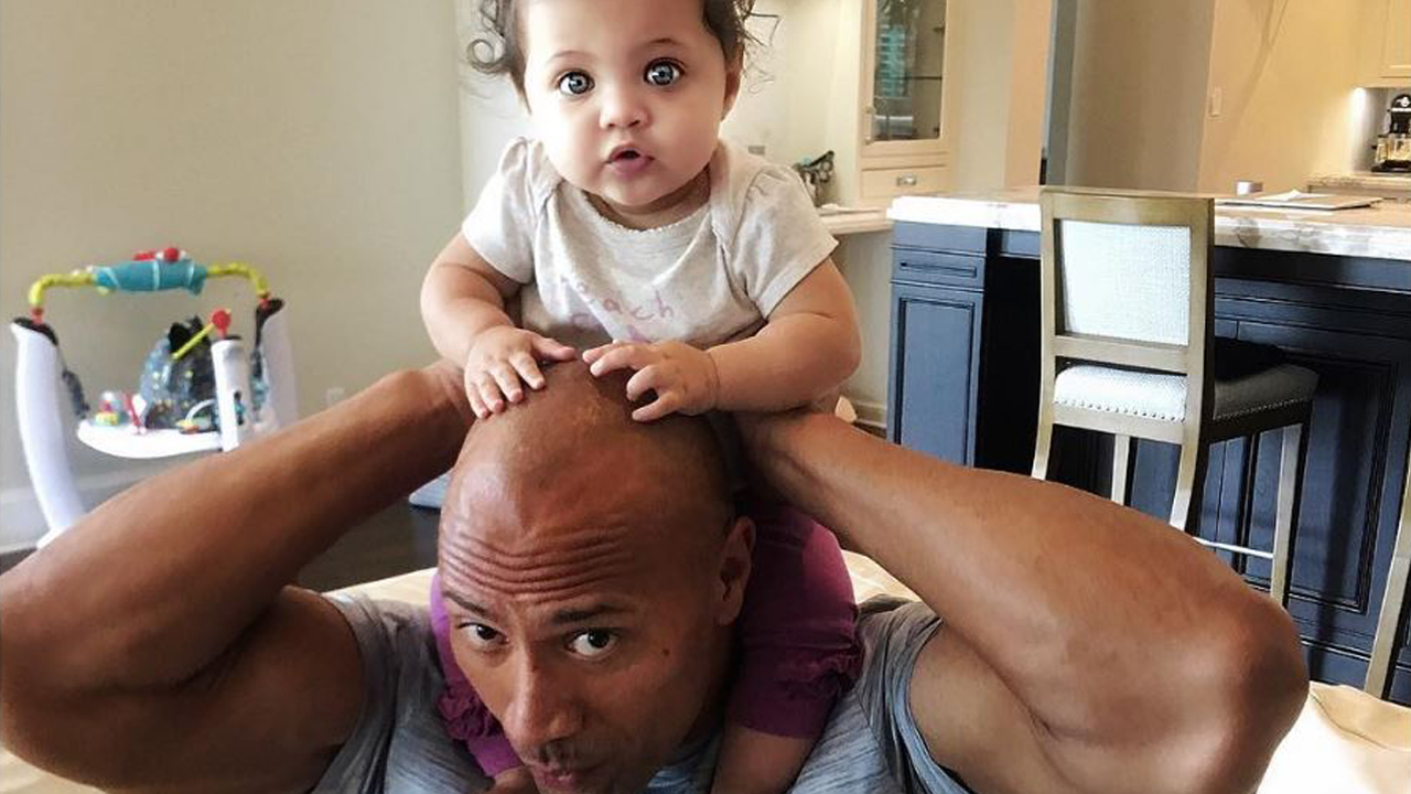 Baby Johnson, Dwayne The Rock Johnson