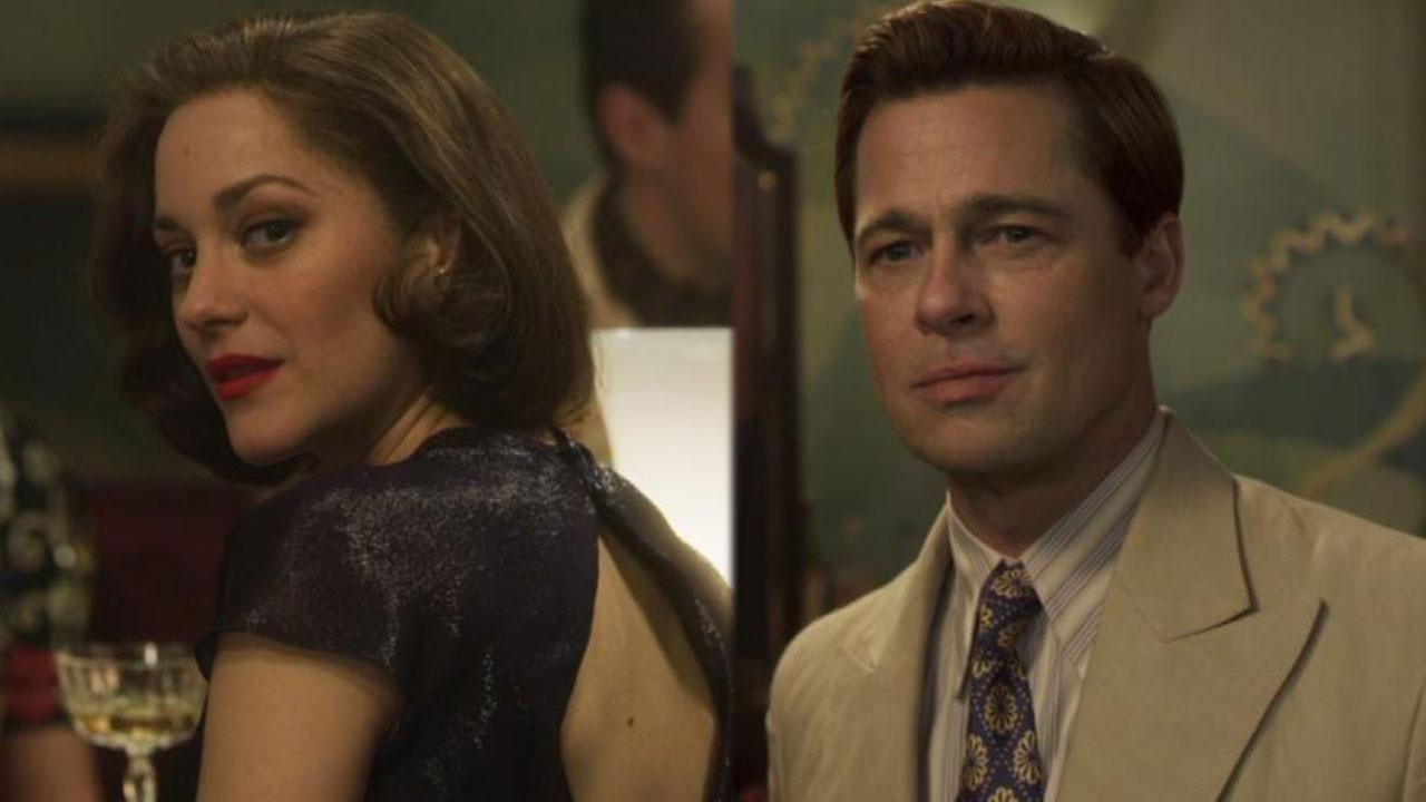 Brad Pitt And Marion Cotillard Find Love During War In Allied Trailer Entertainment Tonight