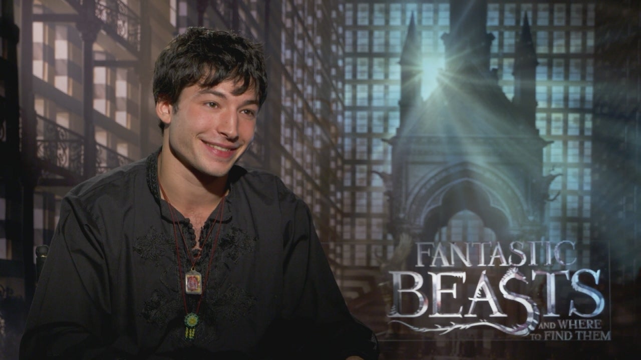 Ezra Miller Says The Flash Is Marching Forth After Director Drops Out I M So Devoted Exclusive Entertainment Tonight