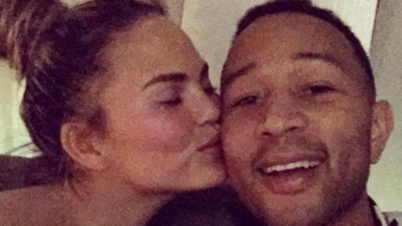 John Legend Shares Sweet PDA Moment With Chrissy Teigen On His Birthday ...