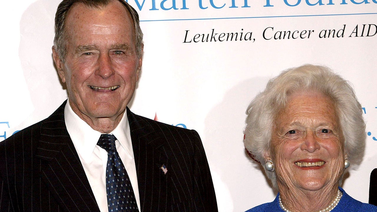 Former President George Hw Bush And Wife Barbara Hospitalized Entertainment Tonight 0814