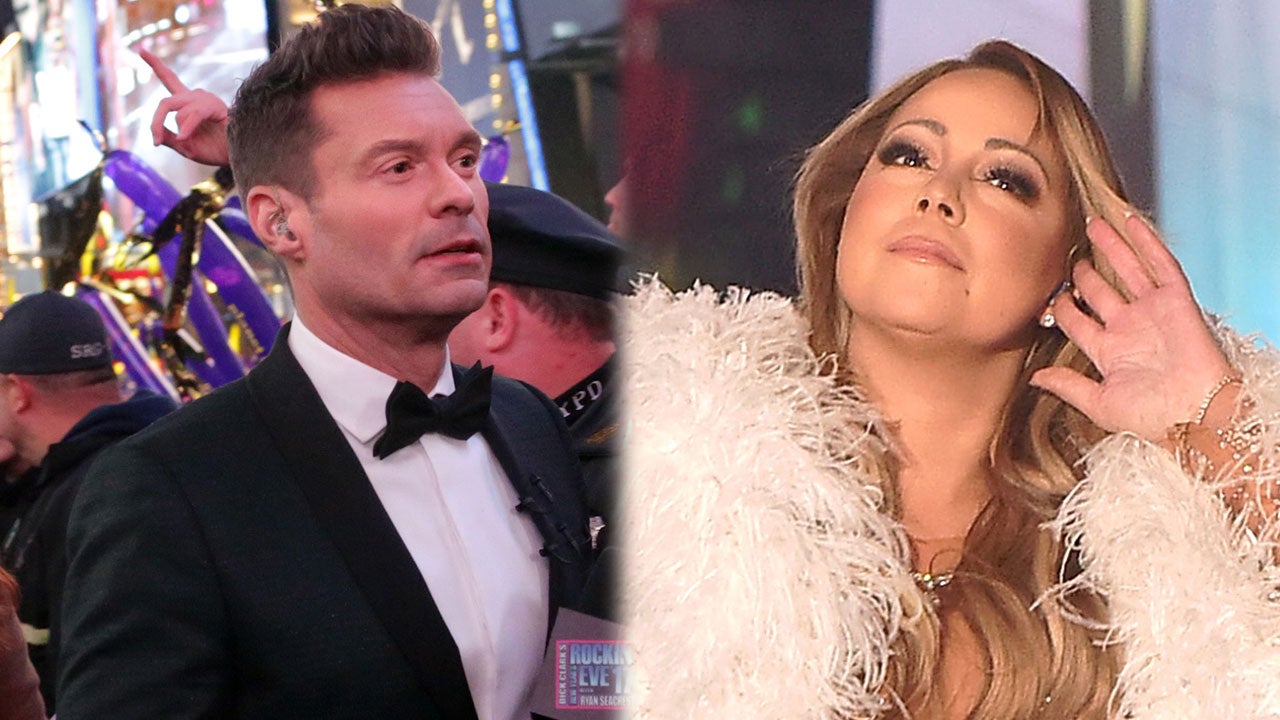 Ryan Seacrest Speaks Out On Mariah Careys Unfortunate New Years Eve Performance Defends 