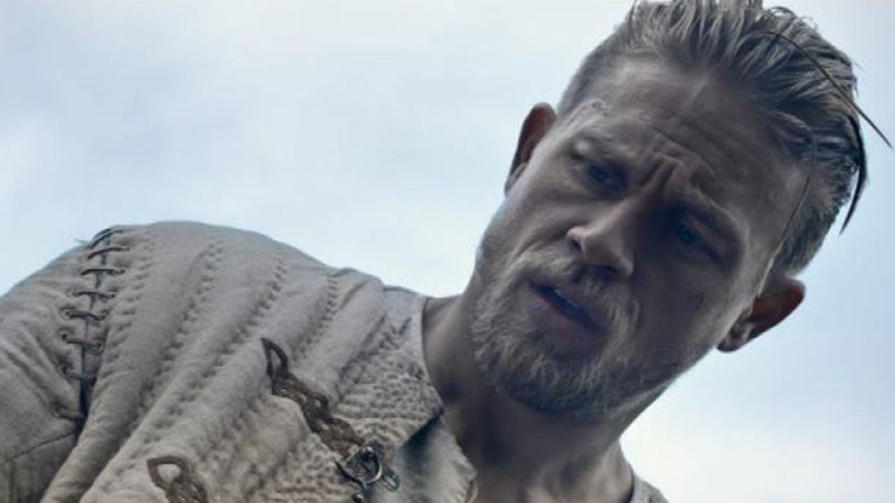 Shirtless Charlie Hunnam Heats Up The King Arthur Legend Of The Sword Trailer See The Clip 5616