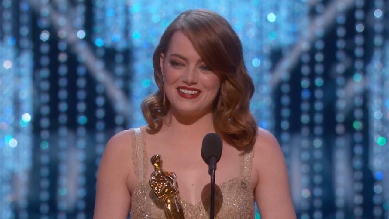 Emma Stone Wins First Oscar and Delivers Moving Speech 'I Still Have a