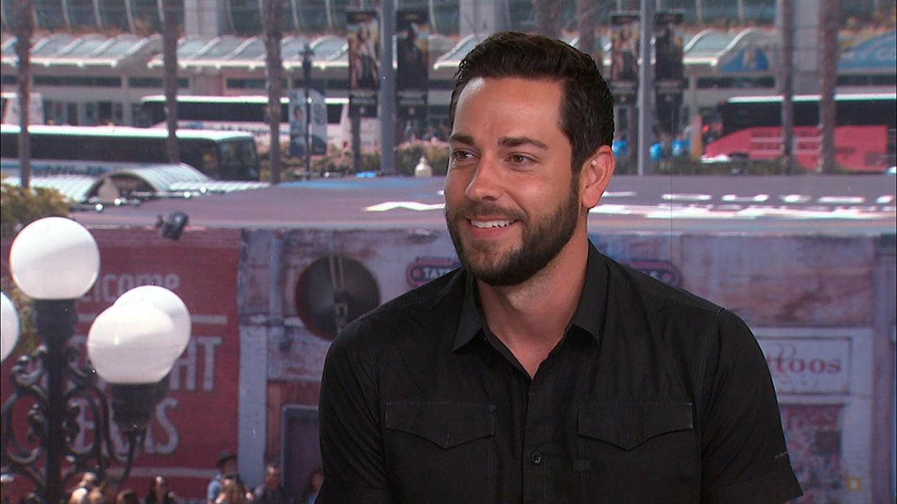 ComicCon 2017 Zachary Levi on Joining 'Psych' as the Bad Guy