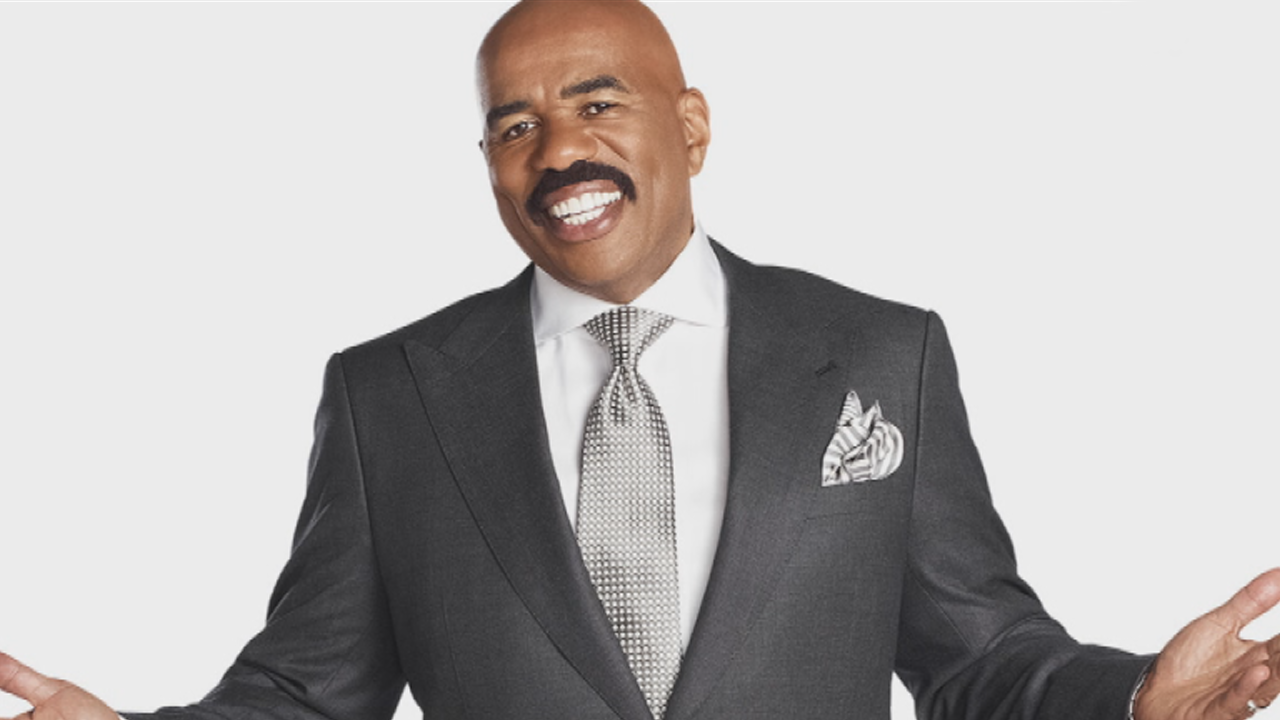 EXCLUSIVE: Steve Harvey Worries About His Kids Growing Up With Too Much