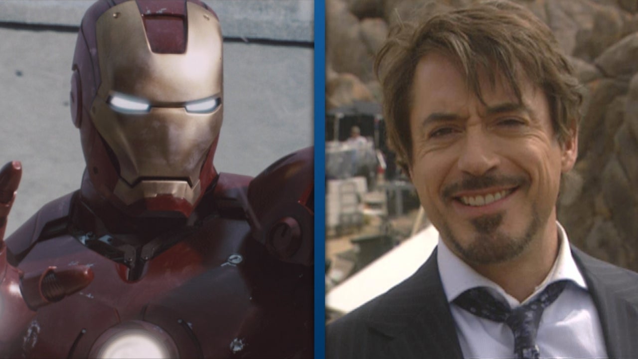 10 Years Of Marvel: Robert Downey Jr. On The Set Of 'Iron Man ...