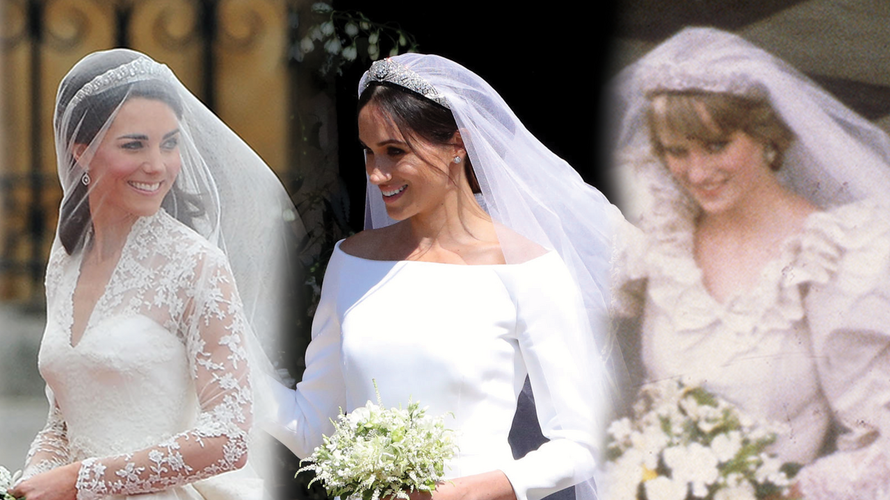 Meghan Markle, Kate Middleton and Princess Diana: What All Their Royal ...