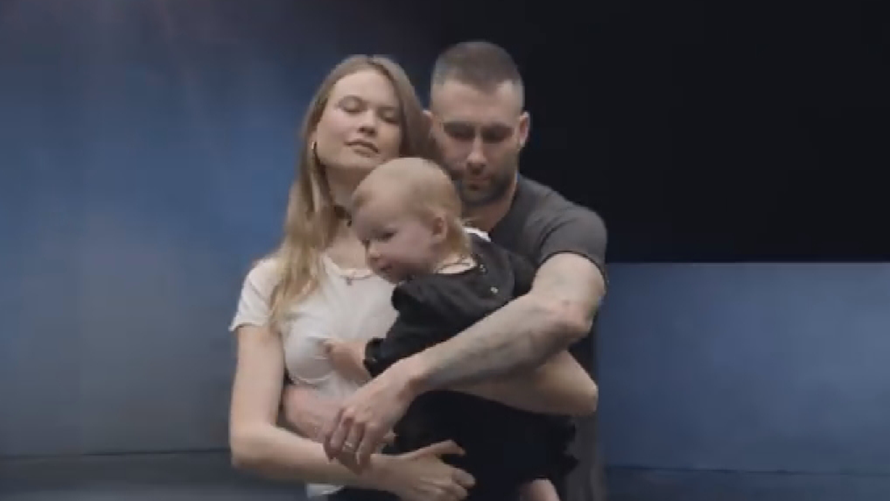 Adam Levine Dances With Jennifer Lopez, Daughter Dusty and More Stars