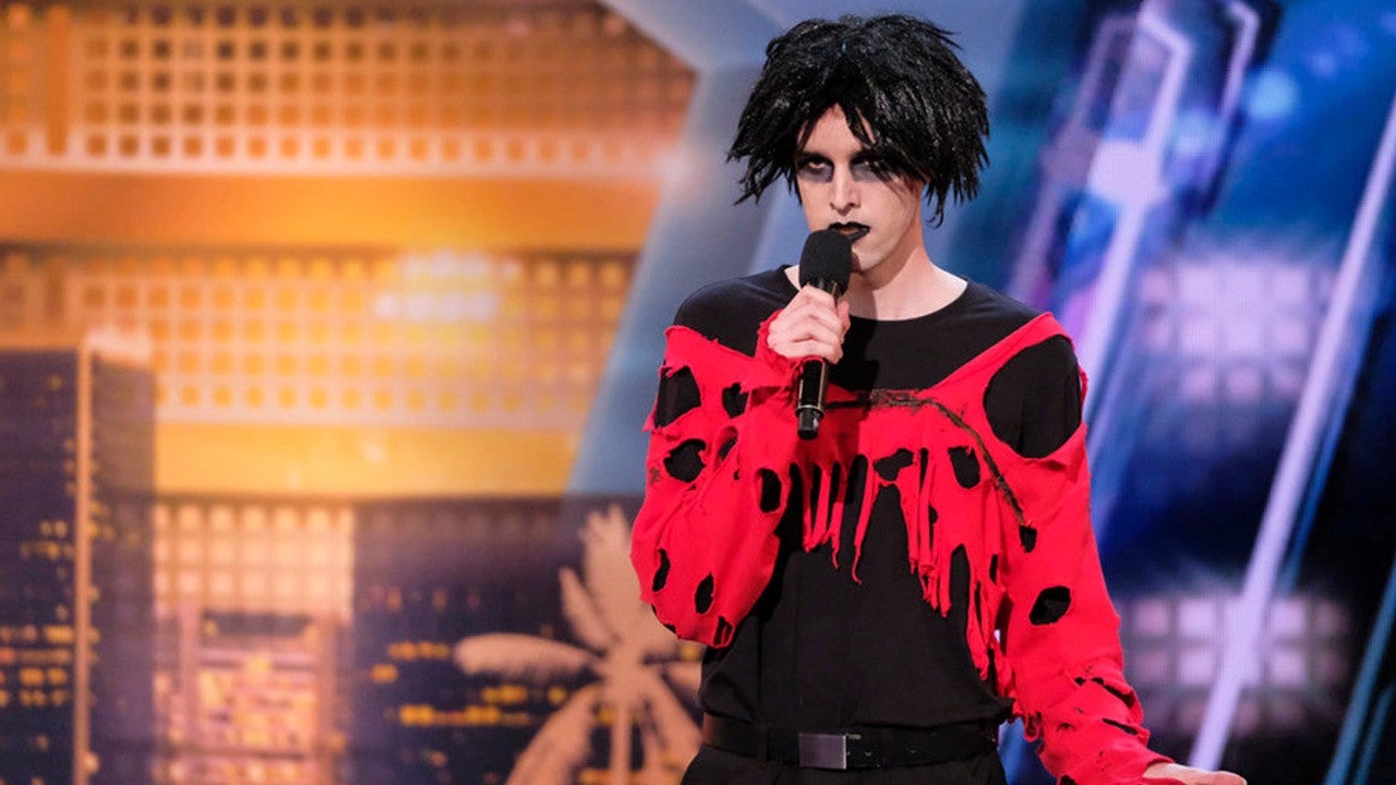 'America's Got Talent' Goth Comedian Brought to Tears When All the