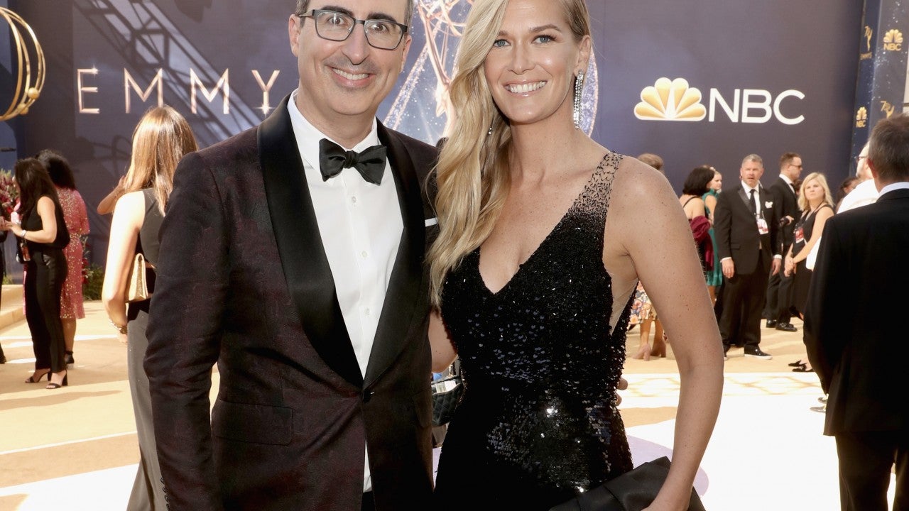 John Oliver and Kate Norley | Entertainment Tonight