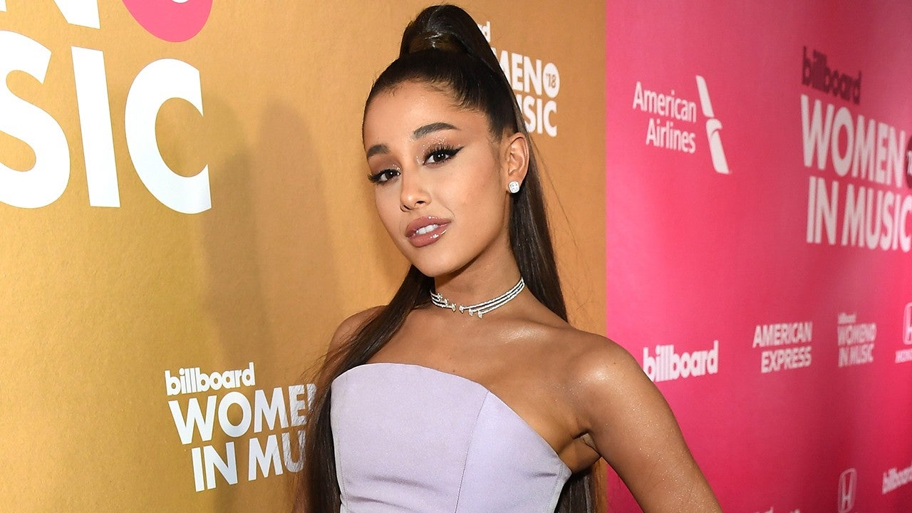 Ariana Grande Rocks Loofah Dress To Billboard S Women In