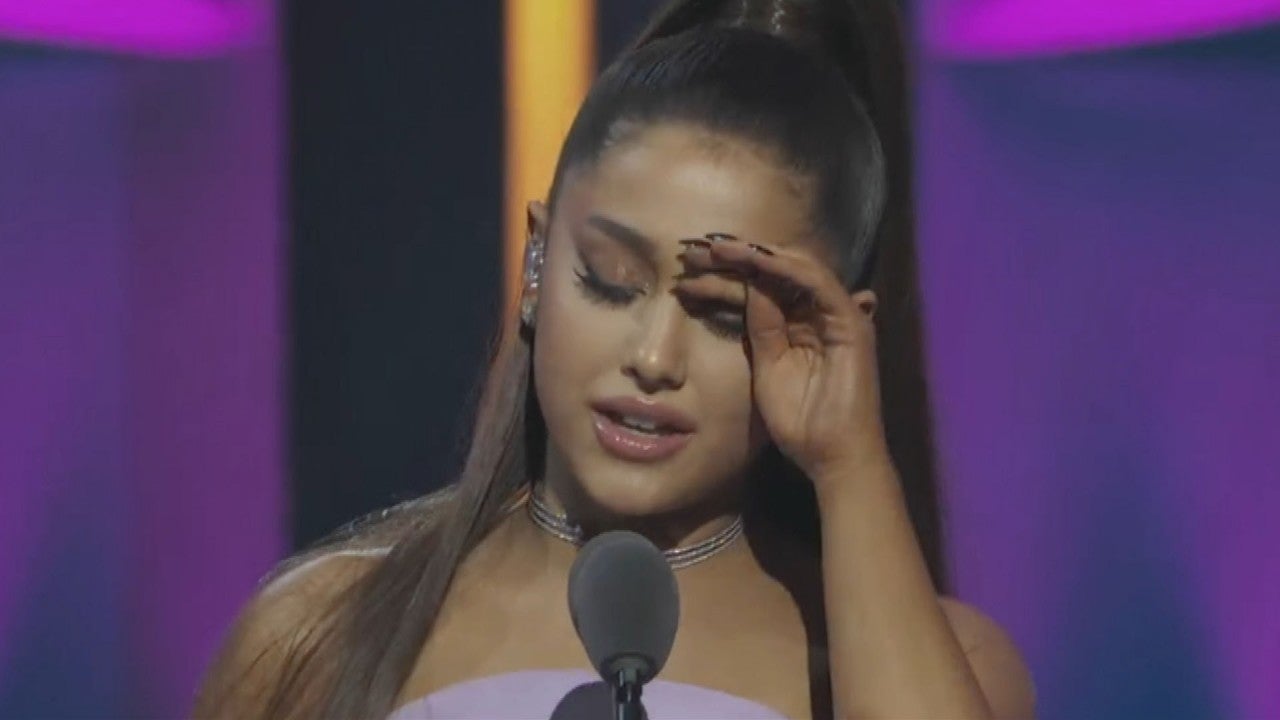 Watch Ariana Grandes Emotional Woman Of The Year Speech Entertainment Tonight 0849